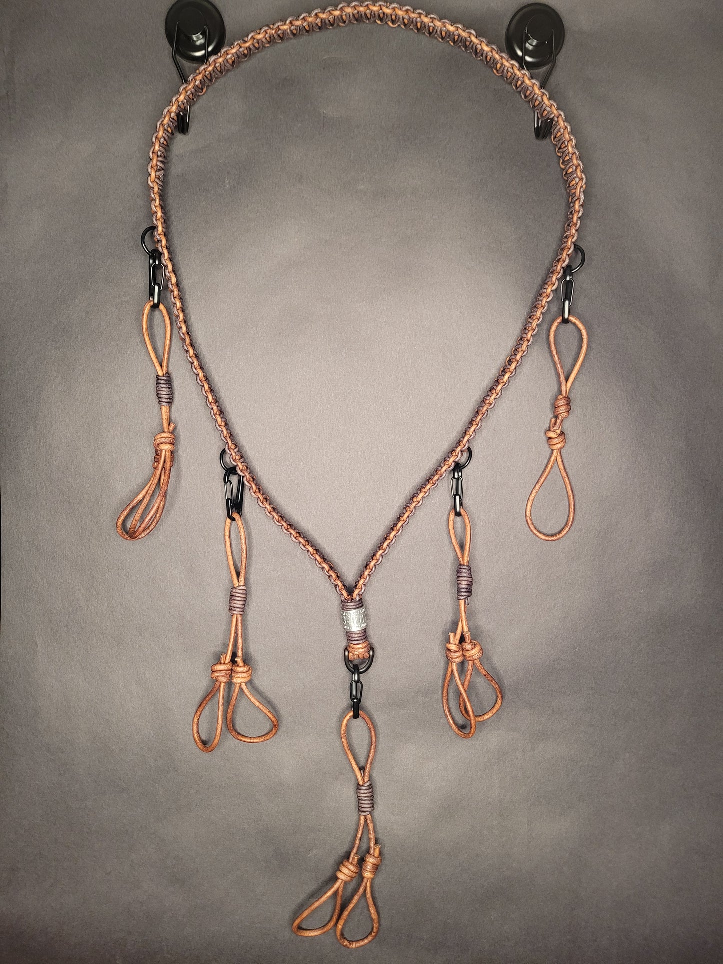 Controlled Chaos Leather Lanyards