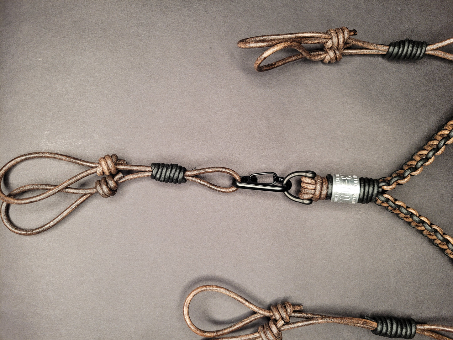 Controlled Chaos Leather Lanyards