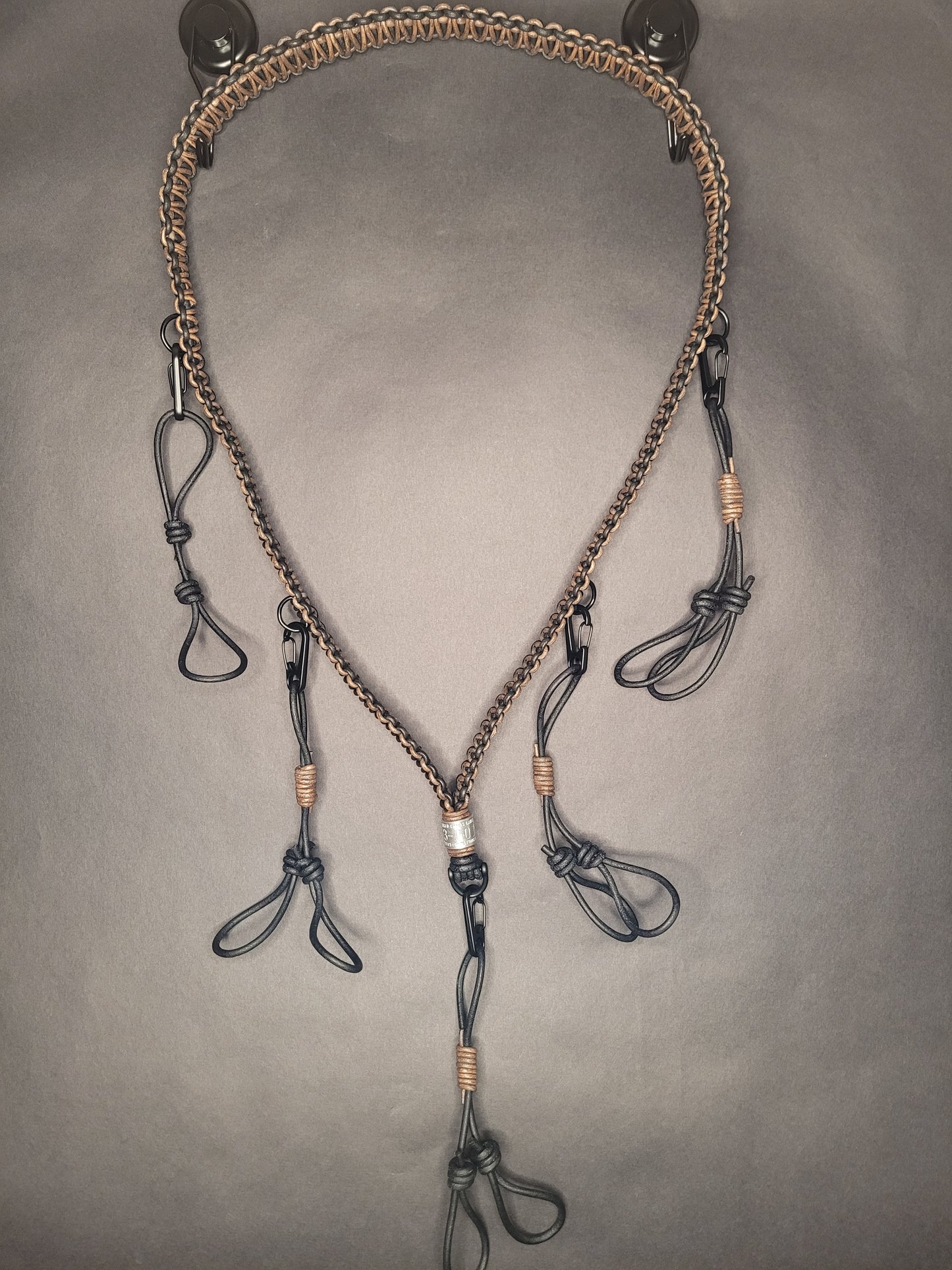 Controlled Chaos Leather Lanyards