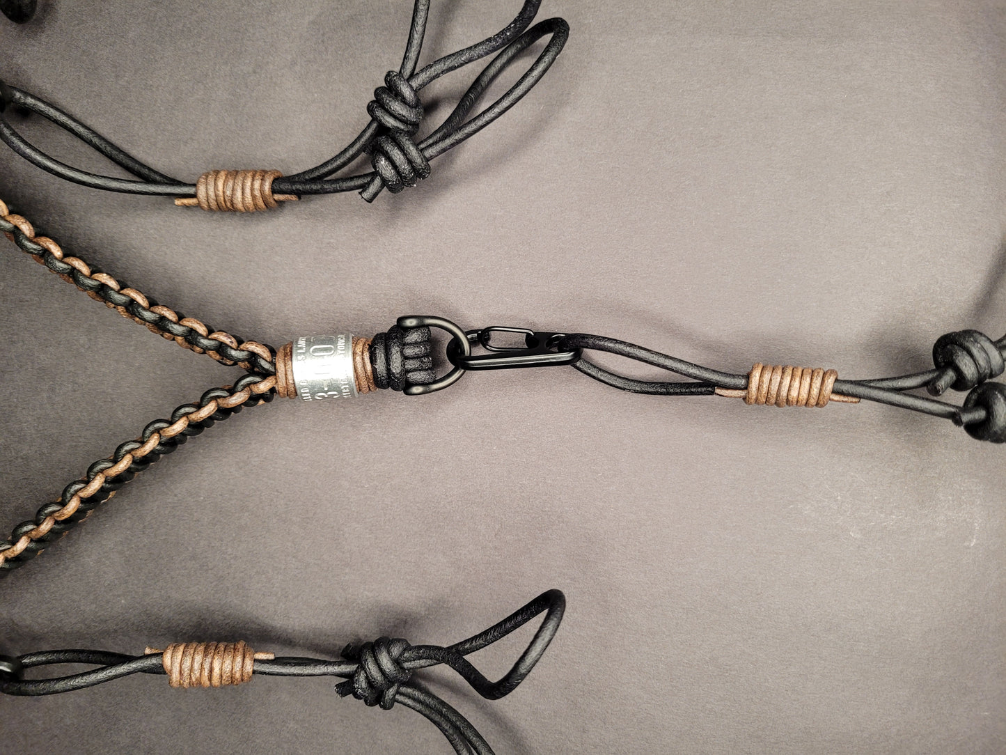 Controlled Chaos Leather Lanyards