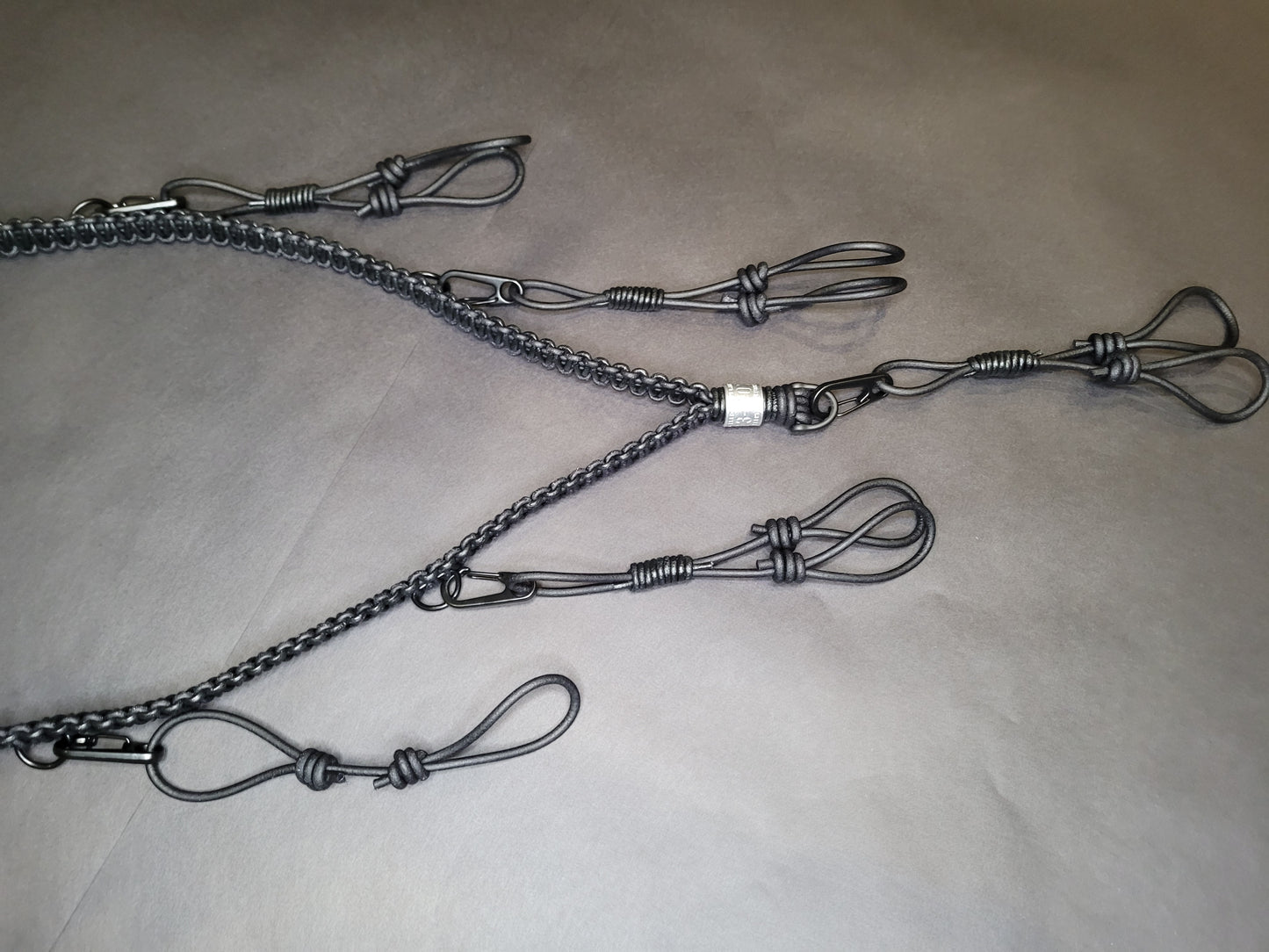 Controlled Chaos Leather Lanyards