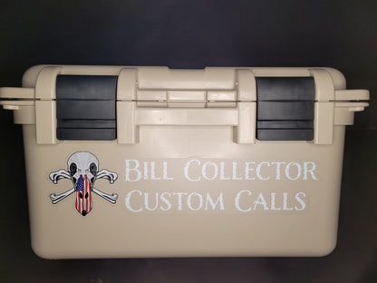 Bill Collector Custom Calls Logo Stickers