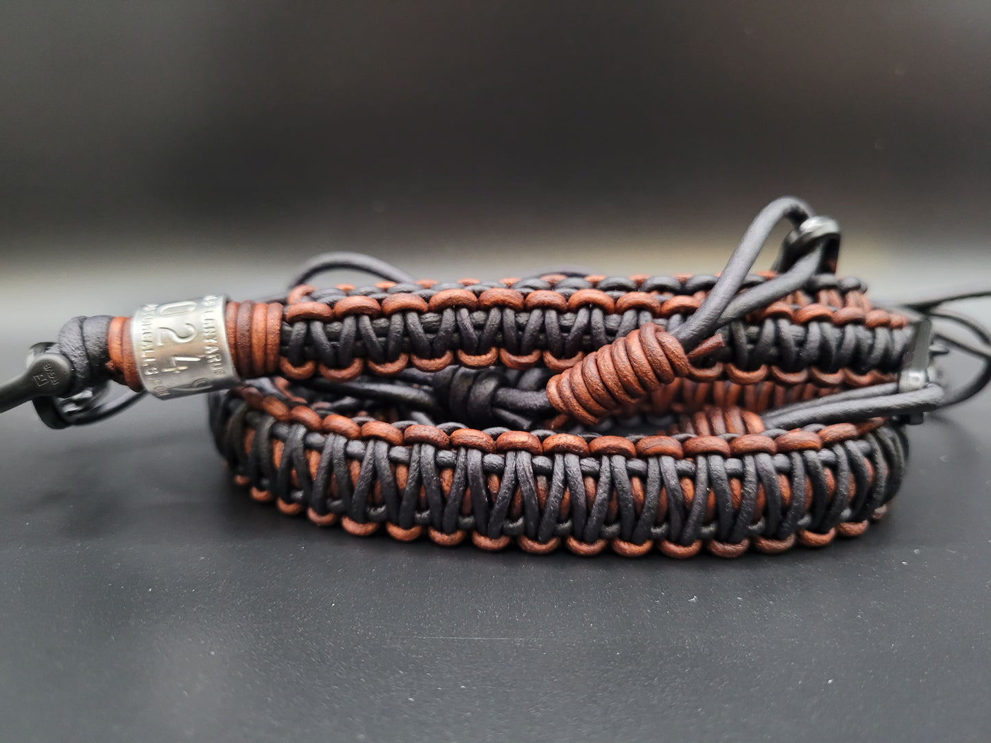 Controlled Chaos Leather Lanyards