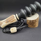 Handcrafted antler double reed squirrel call