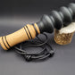Handcrafted wooden double reed squirrel call in White Oak