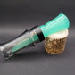 Jade and smoke acrylic J-frame single reed duck call