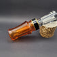 Bourbon and smoke acrylic J-frame single reed duck call
