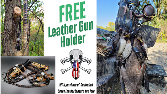 FREE matching Gun Hanger with purchase of a Lanyard and 6-pack Tote