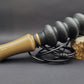 Handcrafted acrylic double reed squirrel call in Tan